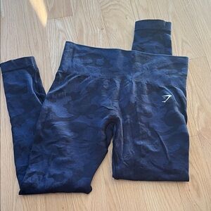Gymshark Adapt Camo Seamless Ribbed Leggings -M